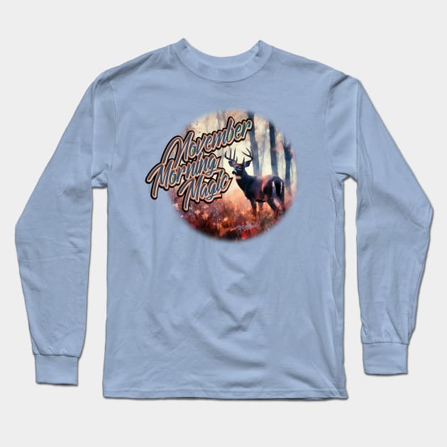 November Morning Magic Long Sleeve T-Shirt by Billygoat Hollow